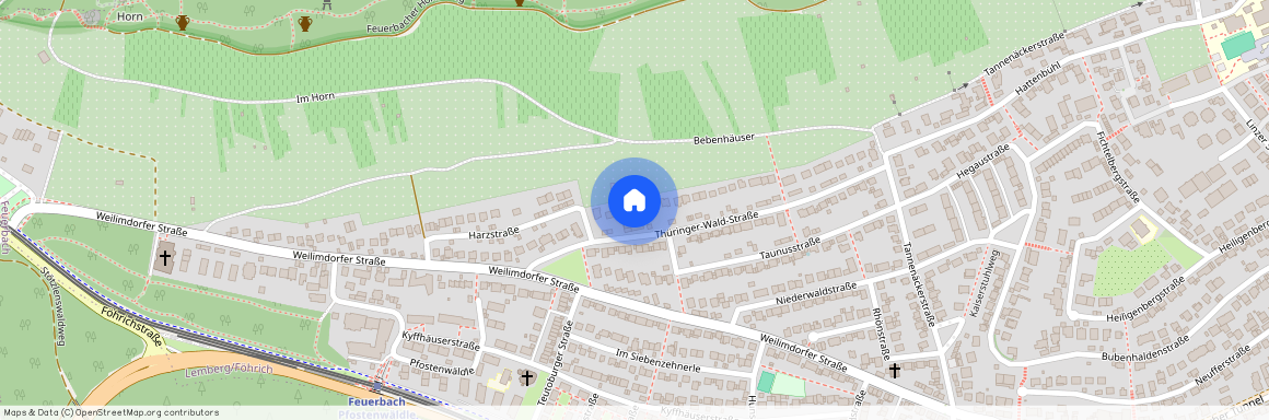 Thüringer-Wald-Straße 50, 70469 Stuttgart-Feuerbach/Lemberg