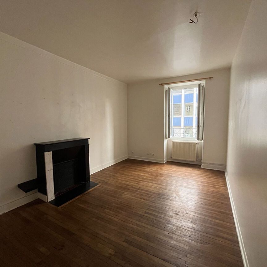 Appartement T3 non meublé - 61.86m² - rue Jean Jaurès - Location Appartement nantes : 61.86 m2 - Photo 1