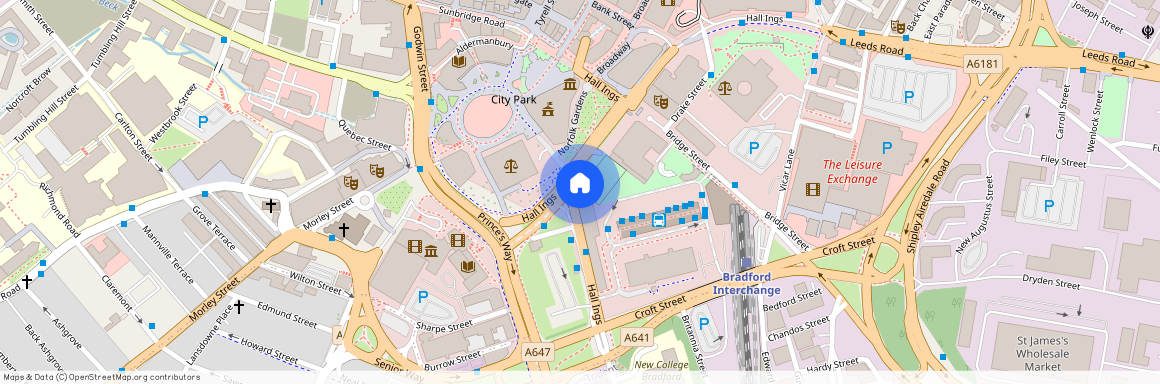 The City Exchange, 61 Hall Ings, Bradford, BD1