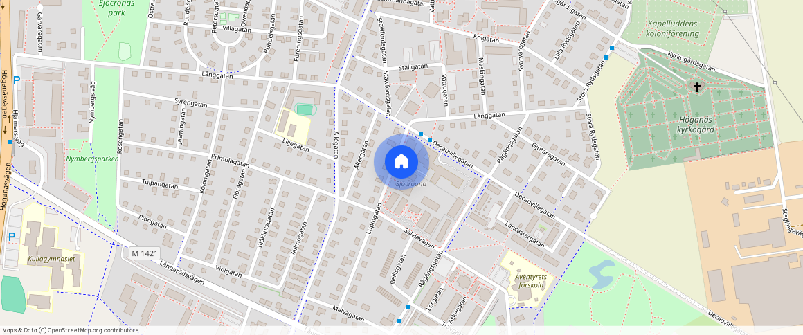 Höganäs, Skåne, Lupingatan 1B