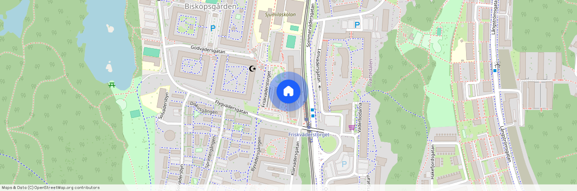 Biskopsgården, Göteborg, Västra Götaland, Friskväderstorget 4