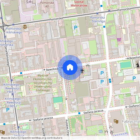 45 Rewolucji 1905r. St., Lodz