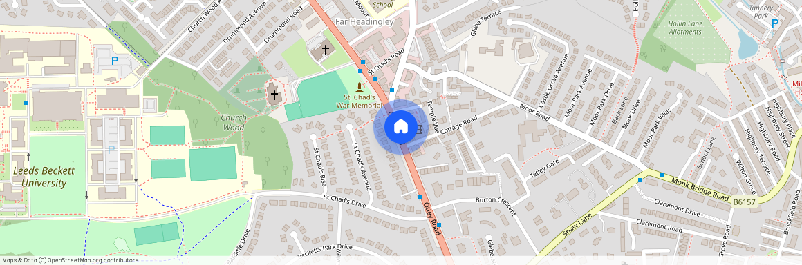 Otley road, Headingley, LS6 4BA