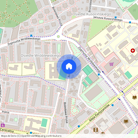 ul. Bolesława Prusa, Puławy, puławski, lubelskie