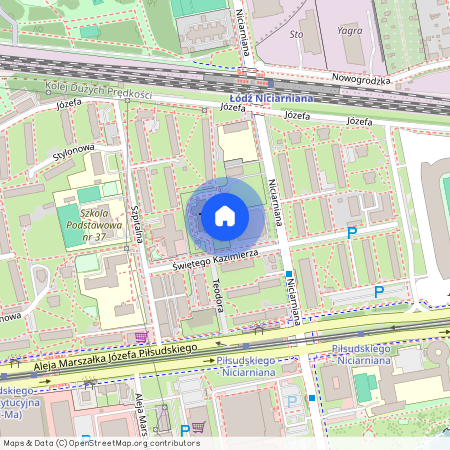 ul. Niciarniana, Stary Widzew, Widzew, Łódź, łódzkie