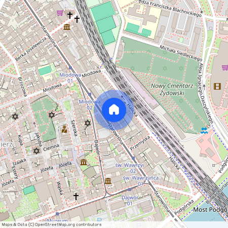 Rzeszowska 3, Kraków, Stare Miasto, Kazimierz