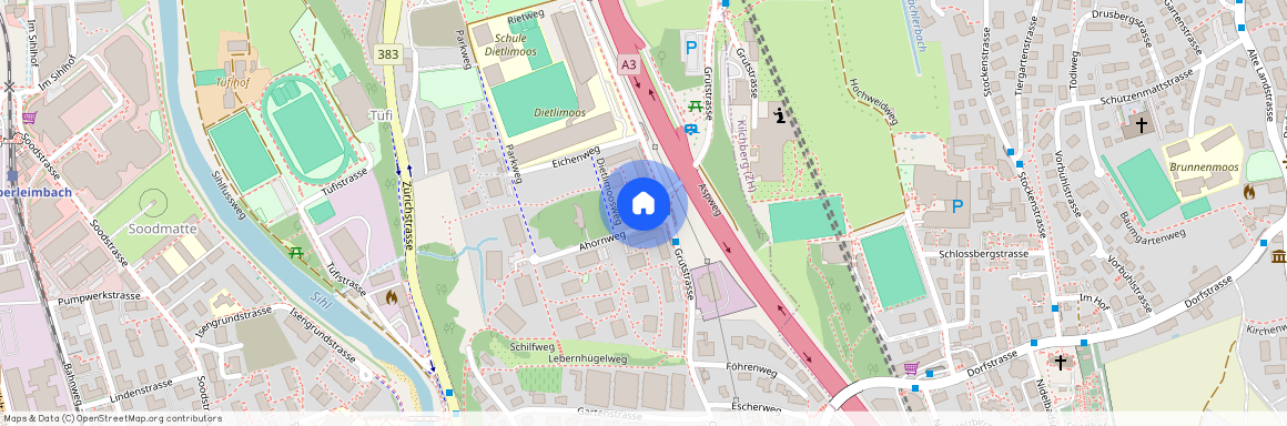 8134, Adliswil, Moosstrasse, 1