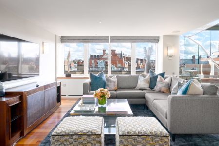 Modern duplex penthouse with breath-taking views of London - Photo 3