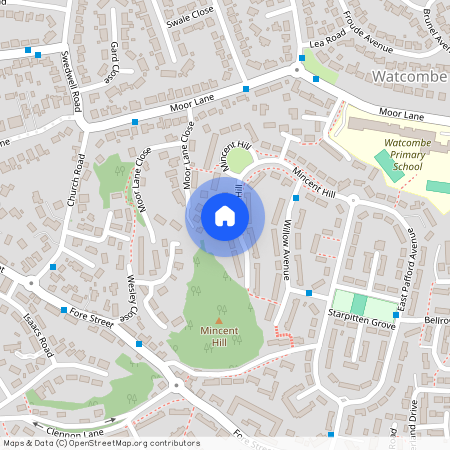 Mincent Hill, Torquay, TQ2