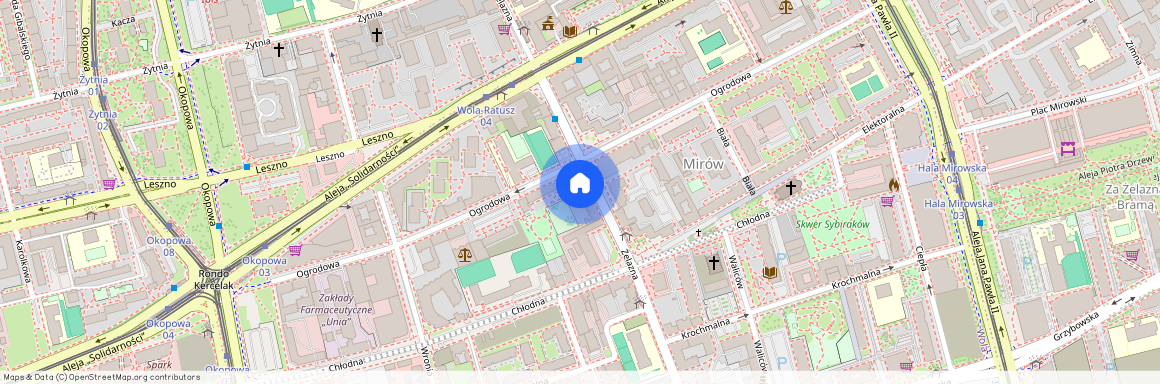 ul. Żelazna, Mirów, Wola, Warszawa, mazowieckie