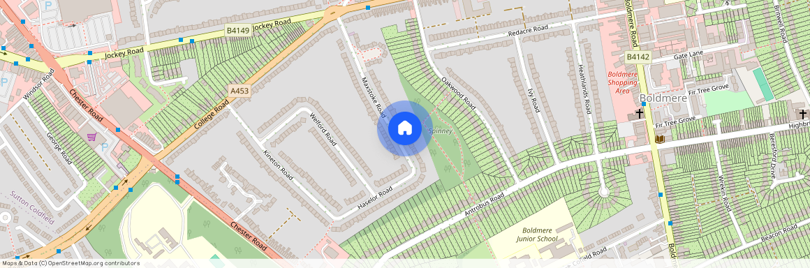 Maxstoke Road, Sutton Coldfield B73