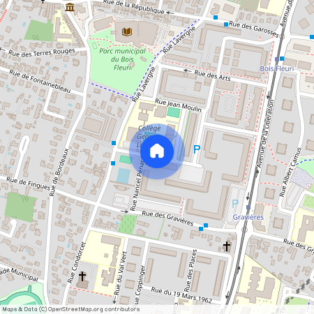 Rue du Général Delestraint, Francja, Lormont