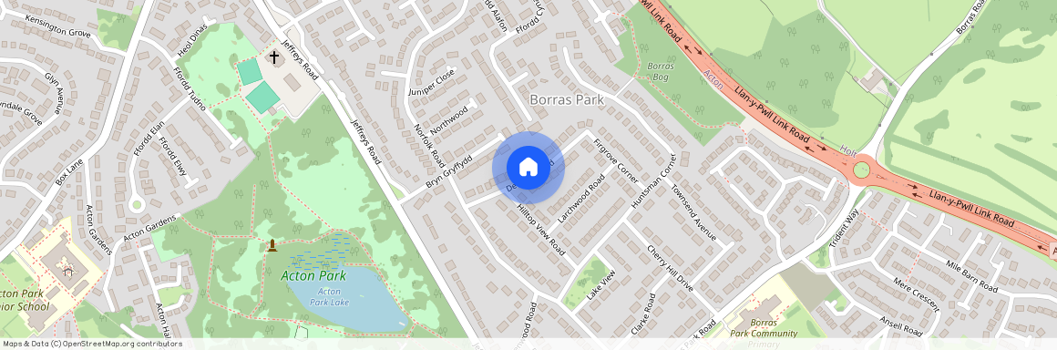 Denning Road, Borras, LL12