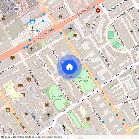 Tavistock Square, Bloomsbury