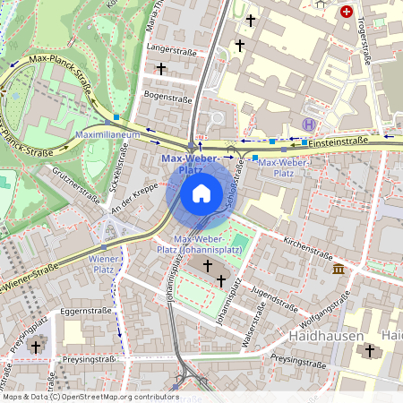 Kirchenstraße, 81675 München - Au-Haidhausen