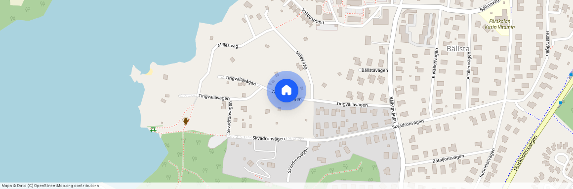 Tingvallavägen, Vallentuna