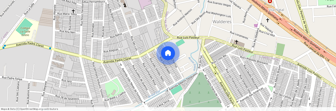 Rua, Charrua, 114, Parque Amador, Esteio