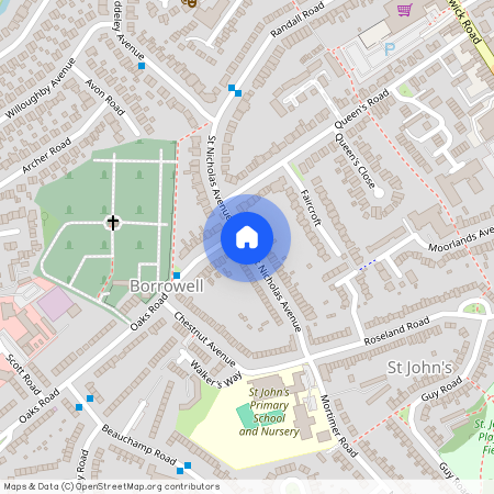 St. Nicholas Avenue, Kenilworth, Warwickshire, CV8