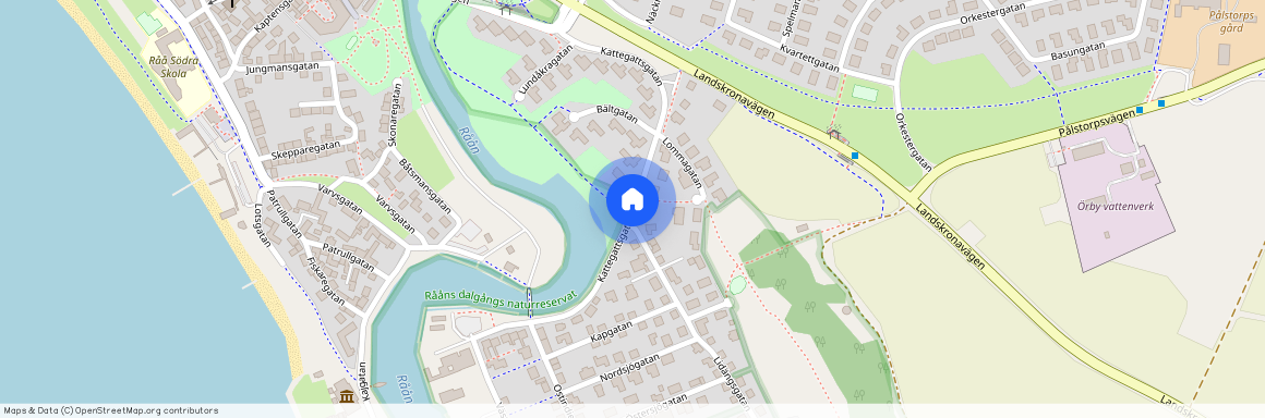 Kattegattsgatan, Råå