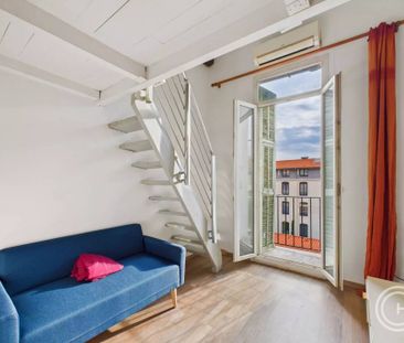 STUDIO AVEC MEZZANINE - 68 RUE BARBERIS - NICE RIQUIER - Photo 1