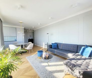 Dwupokojowe mieszkanie na Mokotowie/taras 56 m² - Фото 1