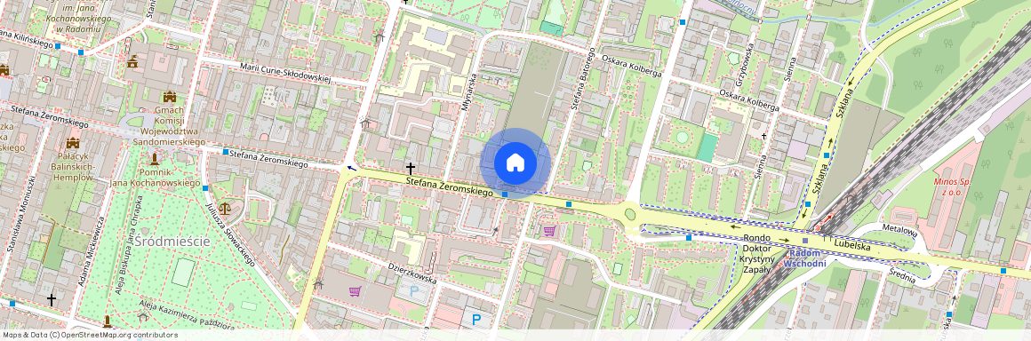 ul. Stefana Żeromskiego 93, Śródmieście, Radom, mazowieckie