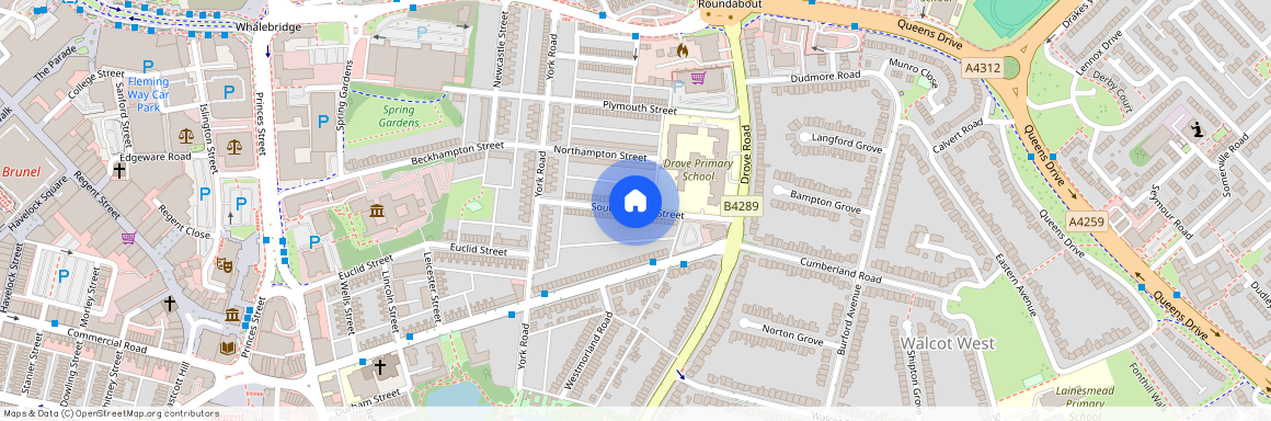 Southampton Street, Swindon, Wiltshire, SN1