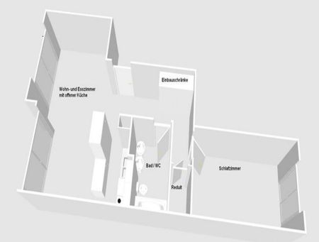 2.5 Zimmer, 63 m², EG - Foto 5