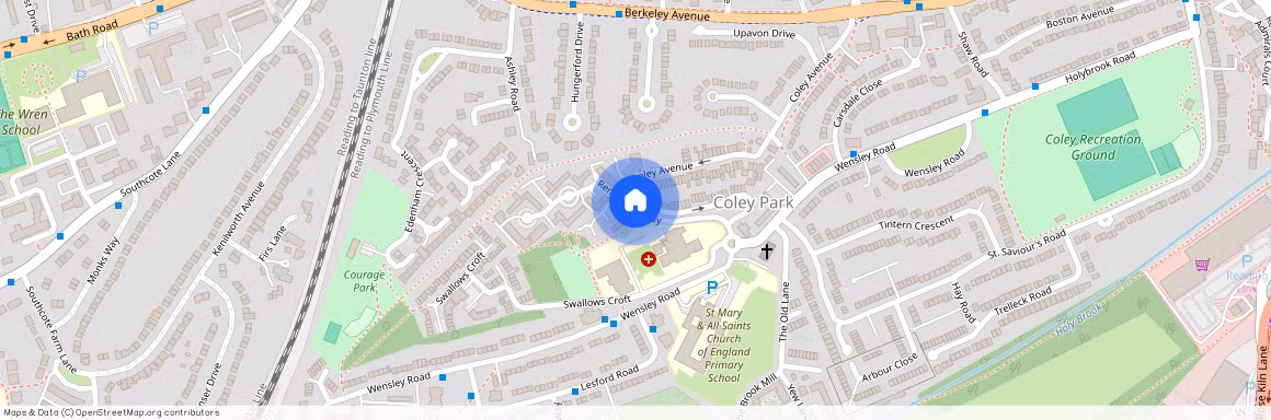 Rembrandt Way, Reading, RG1