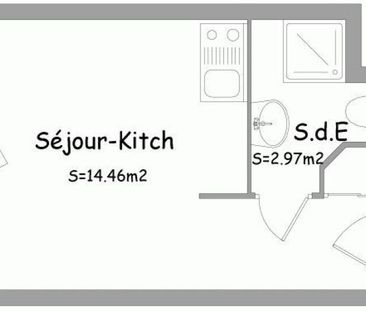 Location Appartement 1 pièce 17m² ORLEANS 45000 - Photo 5