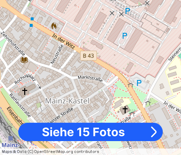 MIETE: Dreizimmerwohnung auf 2 Etagen in Mainz-Kastel (Rheinnähe) - Foto 1