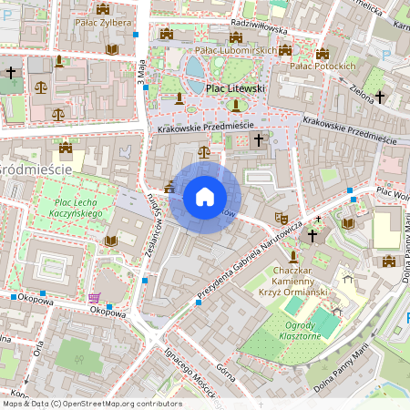 ul. Peowiaków, Śródmieście, Lublin, lubelskie