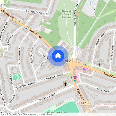 Studio Flat - Muswell Hill, N10 & * FREE SUPER FAST 1 Gb BROADBAND INTERNET*