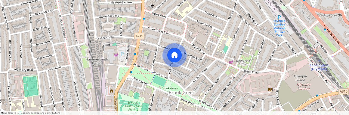 Augustine Road, W14, London