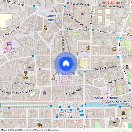 2 Rue d'EstrÃ©es, 35000, Rennes