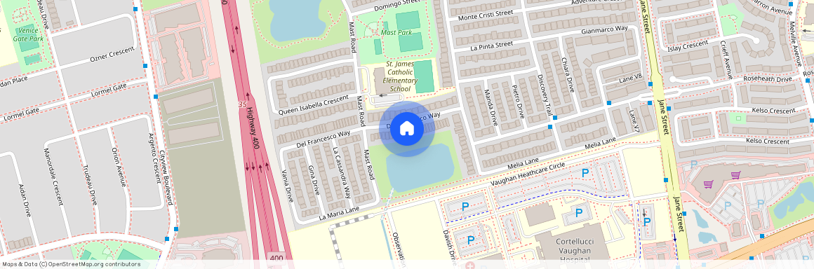 45 Del Francesco Way, Vaughan