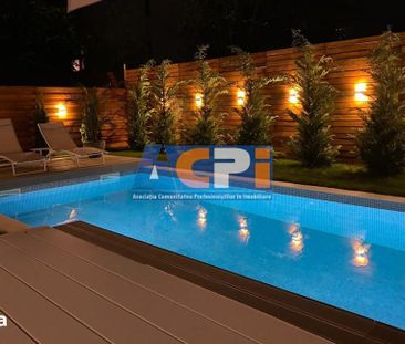 INCHIRIERE VILA DE LUX CU 5 CAMERE SI PISCINA in Zona EROU IANCU NICOL - Photo 6