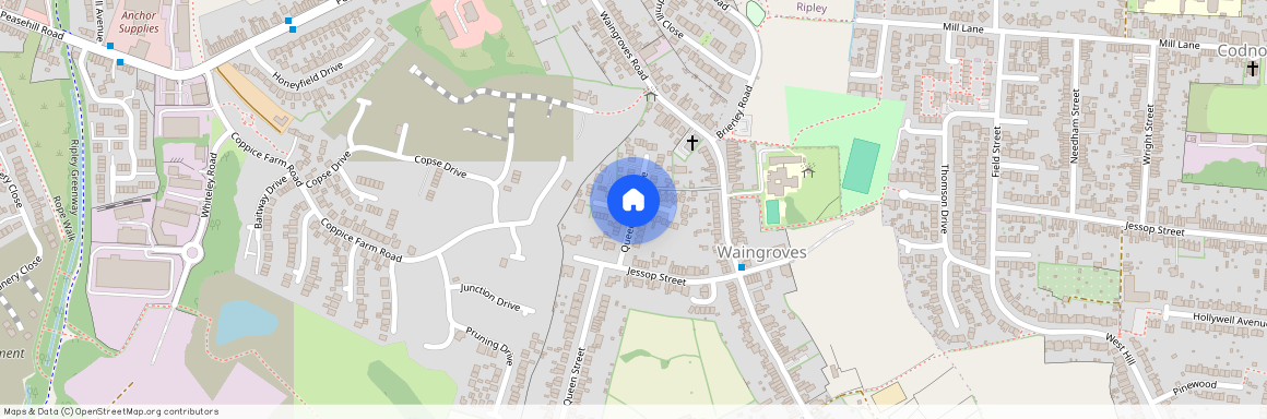 Queens View Drive, Waingroves, Ripley