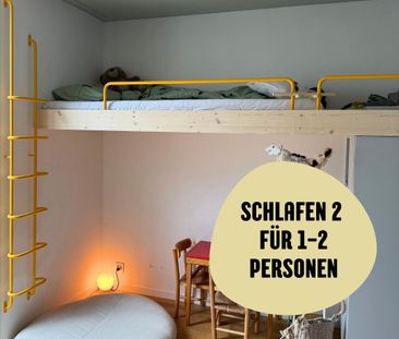 31/2-ROOM APARTMENT IN BASEL - ST. JOHANN, FURNISHED, TEMPORARY - Foto 3