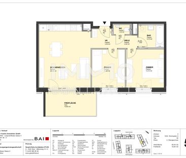 Projekt 5in22: Moderne Neubauwohnung direkt an der U2 Aspernstraße - Photo 4