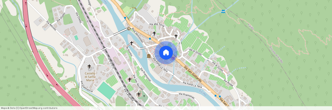 6745, Giornico, Via San Gottardo