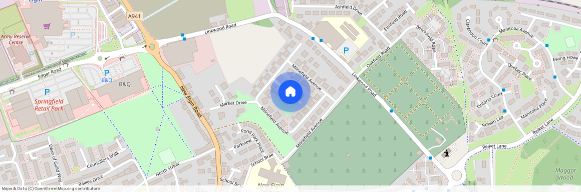 Milnefield Avenue, Elgin