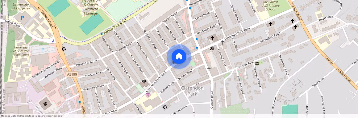 The Beeches, Queens Road, Clarendon Park, Leicester, LE2