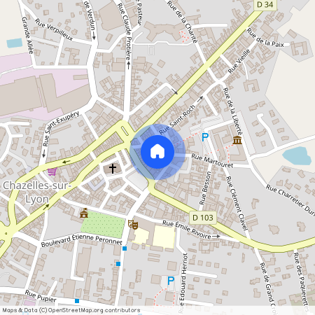 42140, Chazelles-Sur-Lyon