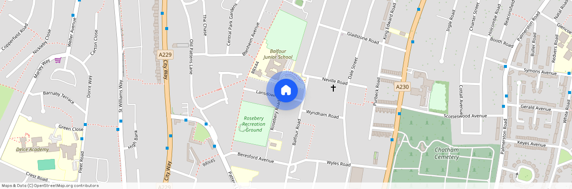 Lansdowne Road, Kent ME4