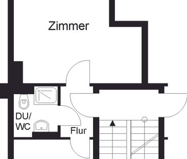 + 1 Zimmer mit modernisiertem Badezimmer + - Foto 1