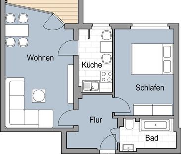 Sanierte 2-Zimmer mit Balkon zum wohlfühlen - Foto 6