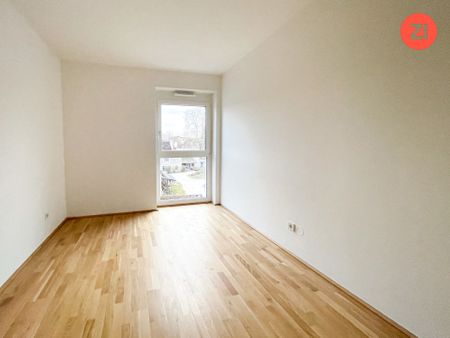 Geförderte 2-Zimmer-Wohnung mit Tiefgaragenparkplatz und Loggia in Gallspach. Erstbezug! - Foto 5