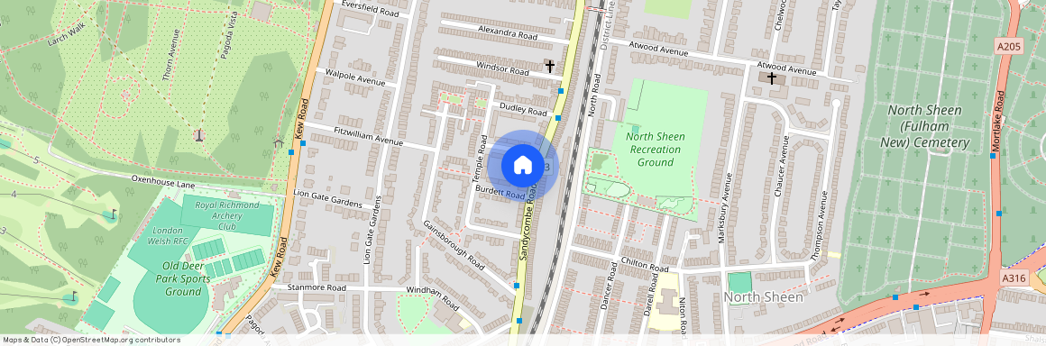 Dover Terrace, Kew, Richmond, Surrey, TW9