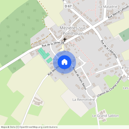 Sarthe, 72, 72290, Mezieres Sur Ponthouin